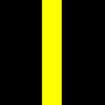 Noir zip jaune